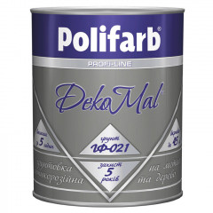 POLIFARB DekoMal Емаль ГФ-021 червоно-коричневий 2.7кг