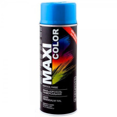 MAXI COLOR Емаль аерозольна універс декор неб син 400мл