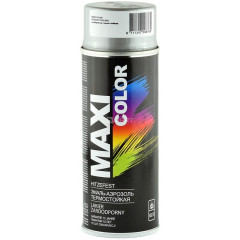 MAXI COLOR Емаль аерозольна термостійка срібл 400мл