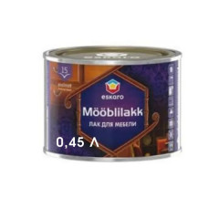 ESKARO Лак для дерева AURA акриловий водорозчинний Mooblilakk 15 0.9л