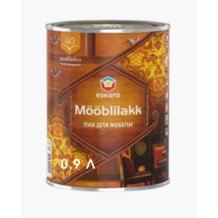 ESKARO Лак для дерева AURA акриловий водорозчинний Mooblilakk 40 0.45л