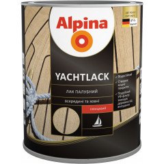 ALPINA Лак палубний YACHTLACK глянцевий 2.5л