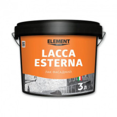 ELEMENT Decor Лак фасадний захисний "Lacca Esterna" 3л
