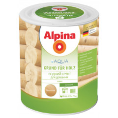 ALPINA Грунт водний для деревини AQUA GRUND FUR HOLZ 2.5л