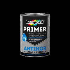 KOMPOZIT Грунтовка антикорозійна Antikor Червоно-коричнева 3.5кг