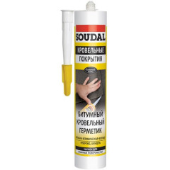 SOUDAL Герметик бітумний Soudafalt 280мл