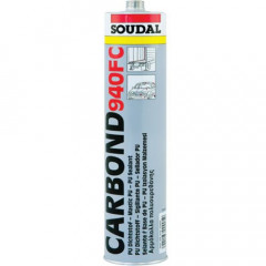 SOUDAL Герметик поліуретановий Carbond 940FC чор. 300мл
