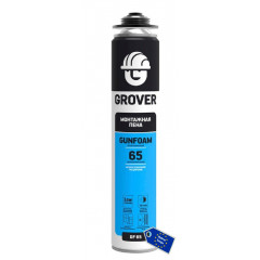 GROVER Піна монтажна літня під пістолет GF65 883мл