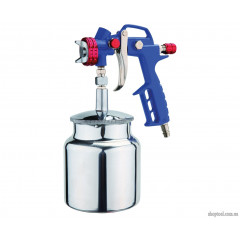 MASTER TOOL Фарбопульт HP НБ 1000мл алюм. d1.5мм 160-220л/хв 3.5-5бар 81-8717