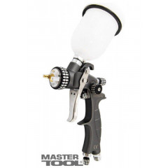 MASTER TOOL Фарбопульт HVLP HQ 100мл пластик d1.0мм 200л/хв 1.5-3бар 80-8980