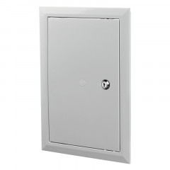 VENTS Дверцята ревізійні металеві з замком ДМЗ 150х150 з/п