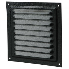 VENTS Решітка метал. МВМ 300 б/с чорн.