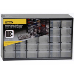 STANLEY Ящик-органайзер вертикальний пластиковий 30-секцій 36.5x15.5x22.5см