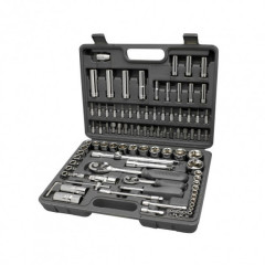 PROLINE Набір головок 94шт 1/2" 1/4" (4-32мм) CrV Будмен