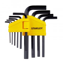 STANLEY Набір ключів шестигр. 10од 1.5-10мм метрич.