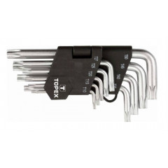TOPEX Ключі подовжені Torx T10-T50 CV 9 шт