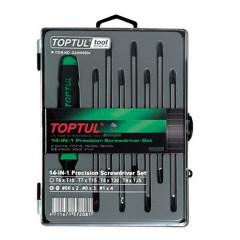 TOP TULL Набір викруток (T5-T20,PH,SL) 14 в 1