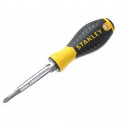 STANLEY Викрутка 6 Way зі змінними вставками 6в1 190мм