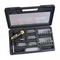 STANLEY Набір викруток "Pistol Grip Ratchet" з заскочним механізмом в наборі 40 од.