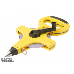 MASTER TOOL Рулетка геодезична 30м/13мм полотно зі сталі