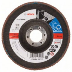 BOSCH Круг пелюст Standard or Metal 125 мм К60