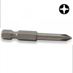 TOP TULL Насадка 1/4" 50мм PH2 магнітна Anti-Slip (під шурупокрут)