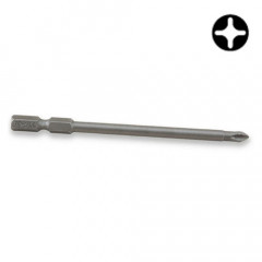 TOP TULL Насадка 1/4" 100мм PH2 магнітна Anti-Slip (під шурупокрут)