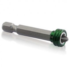 TOP TULL Насадка 1/4" 50мм PH2 магнітна під шурупокрут Quick Change