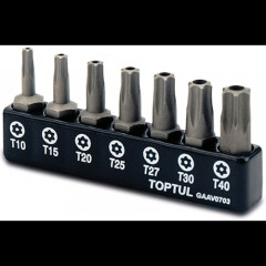 TOP TULL Набір біт (Torx: T10-T40)