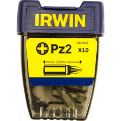 IRWIN Набір біт 1/4"/25мм Pozidriv Pz2 10шт