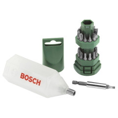 BOSCH Набір біт-24 насадки д/загвинч. L=25мм універсальний тримач