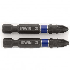IRWIN Біта IMPACT 1/4" 50мм PZ2 2шт