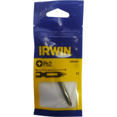 IRWIN Біта посилена Pozidriv POWER BIT 1/4" 50мм PZ2 2шт