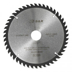 S&R Диск пильний 190x30x2.4мм АТВ 48 зуб.дерево МДФ ДСП