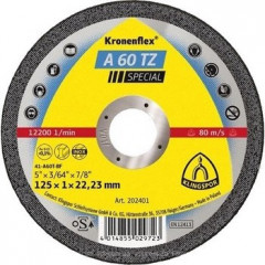 KRONENFLEX Круг відрізний по металу Extra 125X1.0X22.23 A60