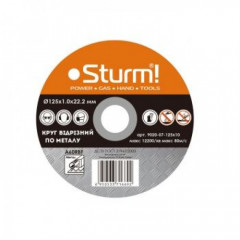 STURM Диск відрізний по металу 230x2.0x22.2