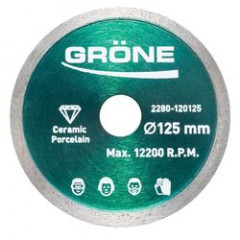 GRONE Диск алмазний 125x22.2мм