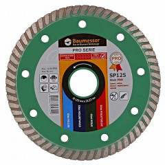 BAUMESSER Круг алмазний відрізний Turbo 125x2.2x8x22.23 Stein PRO
