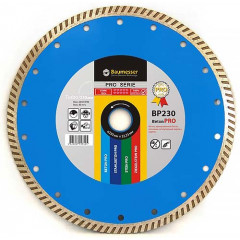 BAUMESSER Круг алмазний відрізний Turbo 230x2.6x9x22.23 Beton PRO