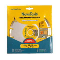 NOVOTOOLS Круг алмазний Basic 125х7х22.23мм Сегмент