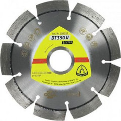 KLINGSPOR Диск алмазний 1A1RSS EXTRA DT350U 125x22.23 (універсальний)