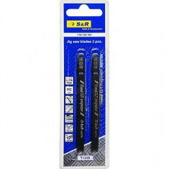 S&R Пилки для лобзика T123X Meister 2шт/уп