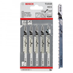 BOSCH Набір пилок лобзикових T101B 5шт