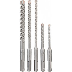 BOSCH Набір свердл SDS plus-5X 5шт 5/6/6/8/10