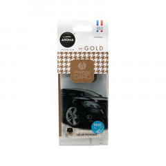 AROMA CAR Ароматизатор Prestige Card золотий