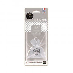 AROMA CAR Ароматизатор Prestige fresh bag срібний