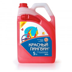 VERYLUBE Рідина для омивання скла Червоний пінгвін Літо 5 л