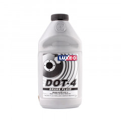 LUXE Гальмівна рідина DOT-4 серебр.кан 410г