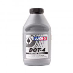 LUXE Гальмівна рідина DOT-4 серебр.кан 250г