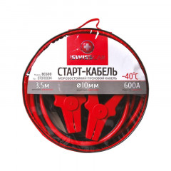PROSWISSCAR Старт-кабель 600А 3.5м в сумці Будмен